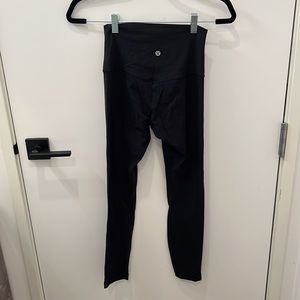 Black LuluLemon Athletica Align Leggings 28”